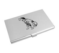 Azeeda 'Scruffy Dog Scribble' Business Card Holder/Credit Card Wallet (CH00054909)