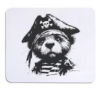 Azeeda 'Scruffy Pirate Teddy' Mouse Mat/Desk Pad (MO00041162)