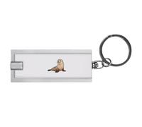 Azeeda 'Sea Lion Pup' LED Torch Keyring - Compact Pocket Flashlight with Keychain - Handy Mini Light for Bags and Keys (KT00049351)