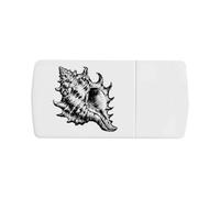 Azeeda 'Sea Shell' Pill Box with Splitter (PI00045549)