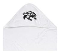Azeeda 'Sea Turtle Side View' Baby Hooded Towel (HT00042006)