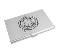 Azeeda 'Seal of Approval' Business Card Holder/Credit Card Wallet (CH00049022)