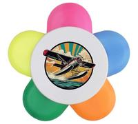 Azeeda 'Seaplane Taking Off' Flower Shape Highlighter Pen (HL00045581)