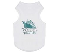 Azeeda 'Search For Adventure' Pet Dog/Cat T-Shirt, S (PT00190029)