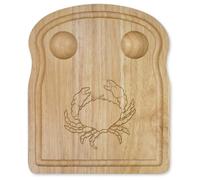 Azeeda 'Seaside Crab' Wooden Breakfast Board (WB00098080)