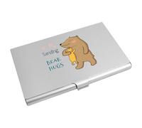 Azeeda 'Sending Bear Hugs' Business Card Holder/Credit Card Wallet (CH00046906)