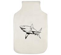 Azeeda 'Shark Predator' Hot Water Bottle Cover (HW00045734)