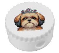 Azeeda 'Shih Tzu Princess' Compact Pencil Sharpener (PS00056638)