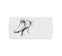 Azeeda 'Shoebill Stork Side View' Pill Box with Splitter (PI00044256)