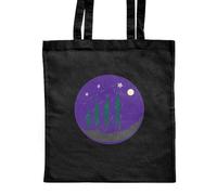 Azeeda 'Shooting Star Over A mountain Forest' Classic Black Tote Shopper Bag (ZB00022440)