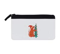 Azeeda 'Shooting Star Over Dog's Christmas Tree' Pencil Case (PC00053307)