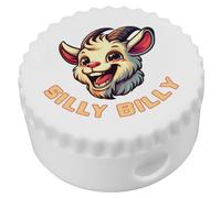 Azeeda 'Silly Billy Goat' Compact Pencil Sharpener (PS00057594)