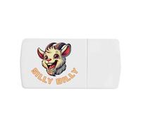 Azeeda 'Silly Billy Goat' Pill Box with Splitter (PI00044884)