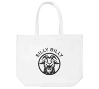 Azeeda 'Silly Billy Goat' Tote Shopping Bag For Life (BG00088304)