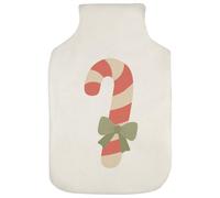Azeeda 'Simple Candy Cane' Hot Water Bottle Cover (HW00050903)