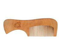 Azeeda 'Simple Frog Outline' Wooden Comb (HA00061895)
