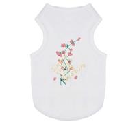 Azeeda 'Simple Things Bring Pleasure ' Pet Dog/Cat T-Shirt, M (PT00188490)