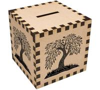 Azeeda 'Simple Tree with Grass' Money Box/Piggy Bank (MB00117758)
