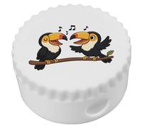 Azeeda 'Singing Toucans' Compact Pencil Sharpener (PS00057292)