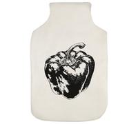 Azeeda 'Single Bell Pepper' Hot Water Bottle Cover (HW00052193)