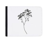 Azeeda 'Single Branch of Baby's Breath Flowers ' Wallet (WL00030882)