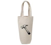 Azeeda 'Single Hammer' Cotton Wine Bottle Gift/Travel Bag (BL00052248)