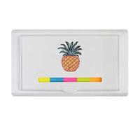 Azeeda 'Single Pineapple' Sticky Note Ruler Pad (ST00042190)