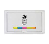 Azeeda 'Single Pineapple' Sticky Note Ruler Pad (ST00042460)