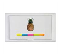Azeeda 'Single Pineapple' Sticky Note Ruler Pad (ST00042461)