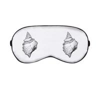 Azeeda 'Single Seashell' Sleep/Travel Eye Mask (EY00030249)