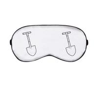 Azeeda 'Single Shovel' Sleep/Travel Eye Mask (EY00033893)