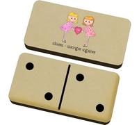 Azeeda 'Sisters Stronger Together' Domino Set & Box (DM00058069)