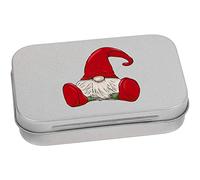 Azeeda 'Sitting Gonk' Storage Tin - 95mm (TT00159075) | Metal Keepsake Box for Stationery, Crafts, Sweets and Small Gifts
