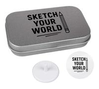 Azeeda 'Sketch Your World Artist Statement With Penci' Golf Markers Gift Set (GO00084894)