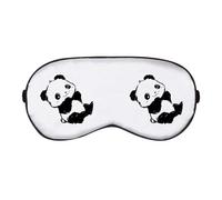 Azeeda 'Sketchy Cute Panda Sitting ' Sleep/Travel Eye Mask (EY00032053)