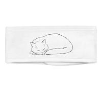 Azeeda 'Sleeping Cat' Beauty Head Band/Hair Band (HB00043421)