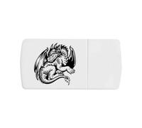 Azeeda 'Sleeping Dragon' Pill Box with Splitter (PI00045943)