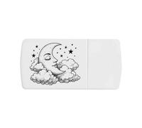 Azeeda 'Sleeping Moon & Stars' Pill Box with Splitter (PI00044450)
