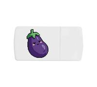 Azeeda 'Sleepy Aubergine' Pill Box with Splitter (PI00044337)