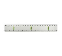 Azeeda 'Sleepy Cucumber' 30cm (12 Inch) White Plastic Ruler (RL00114214)