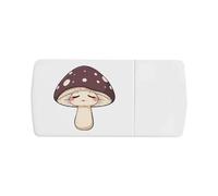 Azeeda 'Sleepy Mushroom' Pill Box with Splitter (PI00044748)