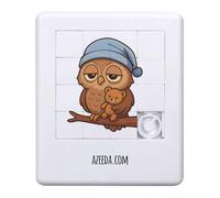 Azeeda 'Sleepy Owl' Sliding Puzzle (PZ00039964)
