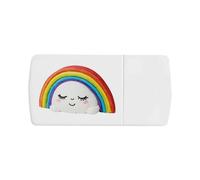 Azeeda 'Sleepy Rainbow' Pill Box with Splitter (PI00044316)