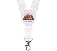 Azeeda 'Sleepy Sloth Nap Time' Neck Strap/Lanyard (LY00046719)