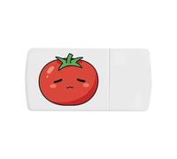 Azeeda 'Sleepy Tomato' Pill Box with Splitter (PI00044765)