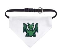 Azeeda Small '8-Bit Fantasy Dragon' Dog/Cat/Pet Bandana (PD00068407)
