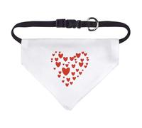 Azeeda Small 'A Heart Of Many Hearts' Dog/Cat/Pet Bandana (PD00069651)