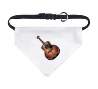 Azeeda Small 'Acoustic Guitar' Dog/Cat/Pet Bandana (PD00073603)