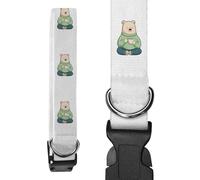 Azeeda Small 'Adorable Sitting Bear' Dog Collar (PR00074491)