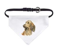 Azeeda Small 'Afghan Hound Portrait' Dog/Cat/Pet Bandana (PD00074725)